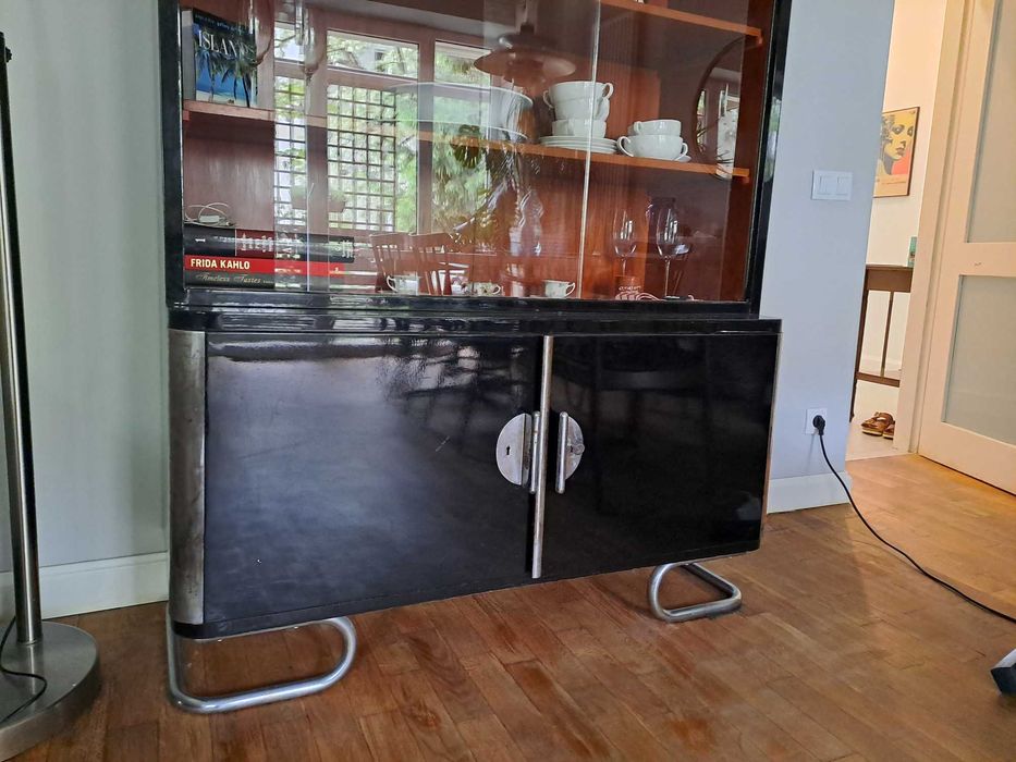 Biblioteczka/serwantka art deco lata 30te