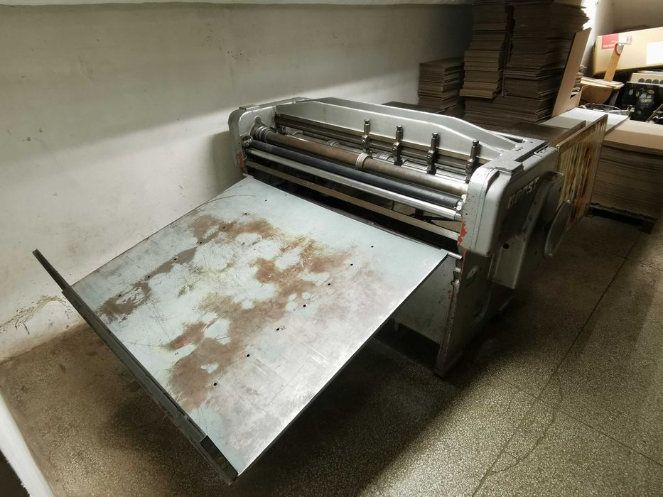 Bigówka i krajarka krążkowa BOBST