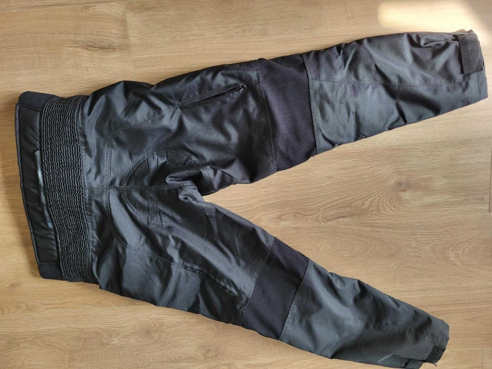 Motocyklowe spodnie tekstylne, jak nowe