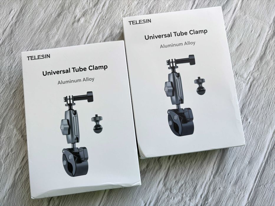 Якісне кріплення Telesin тримач зажим для монопода Insta 360 GoPro DJI