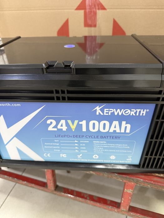 Акумулятор LiFePo4 Литий-ферум- фосфатный  24B v 100Ah