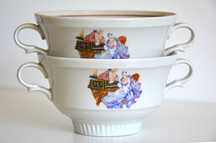 2 x miseczka porcelana sygnowana
