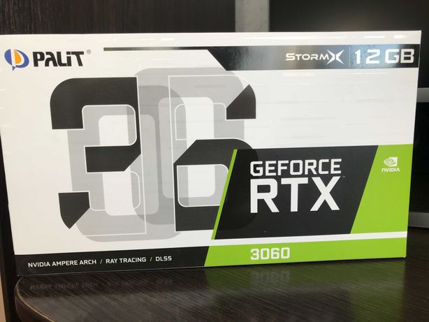 Palit PCI-Ex GeForce RTX 3060 StormX 12GB GDDR6 (192bit) Идеал