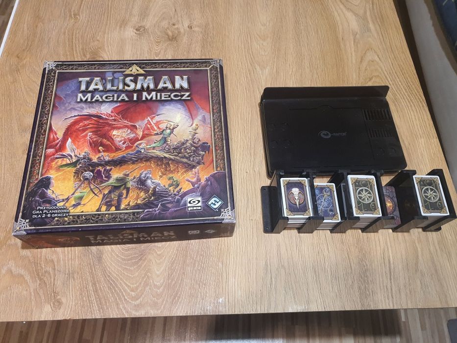 Talisman: Magia i Miecz + 5 dodatków + podstawki