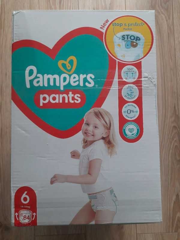 Pieluchomajtki Pampers Pants rozmiar 6 15-19 kg 84