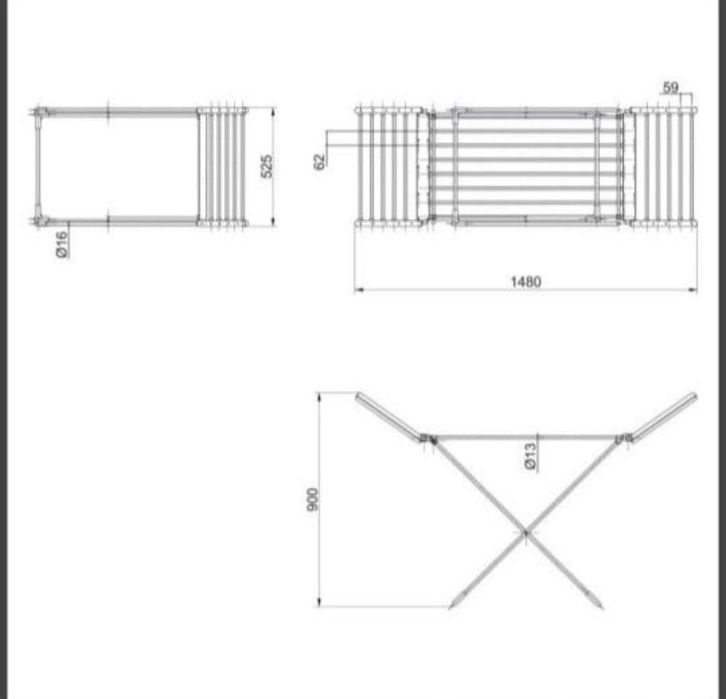 Сушилка для белья электрическая с таймером Zerix, Q-tap