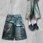 Baggy shorts opium Широкі шорти acne studios jeans bershka skater fit