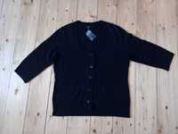 кофта, блуза, 18 розмір, чорна, George, з етикеткою на гудзиках
