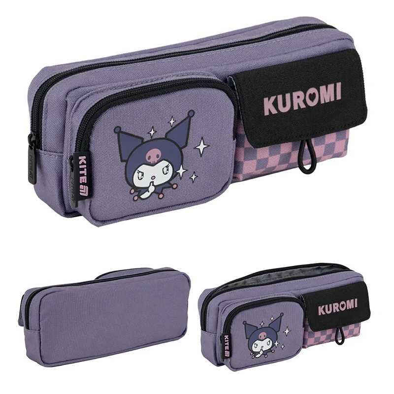 Набір 3в1 Рюкзак шкільний Kite Kuromi +пенал Кайт +сумка Куромі
