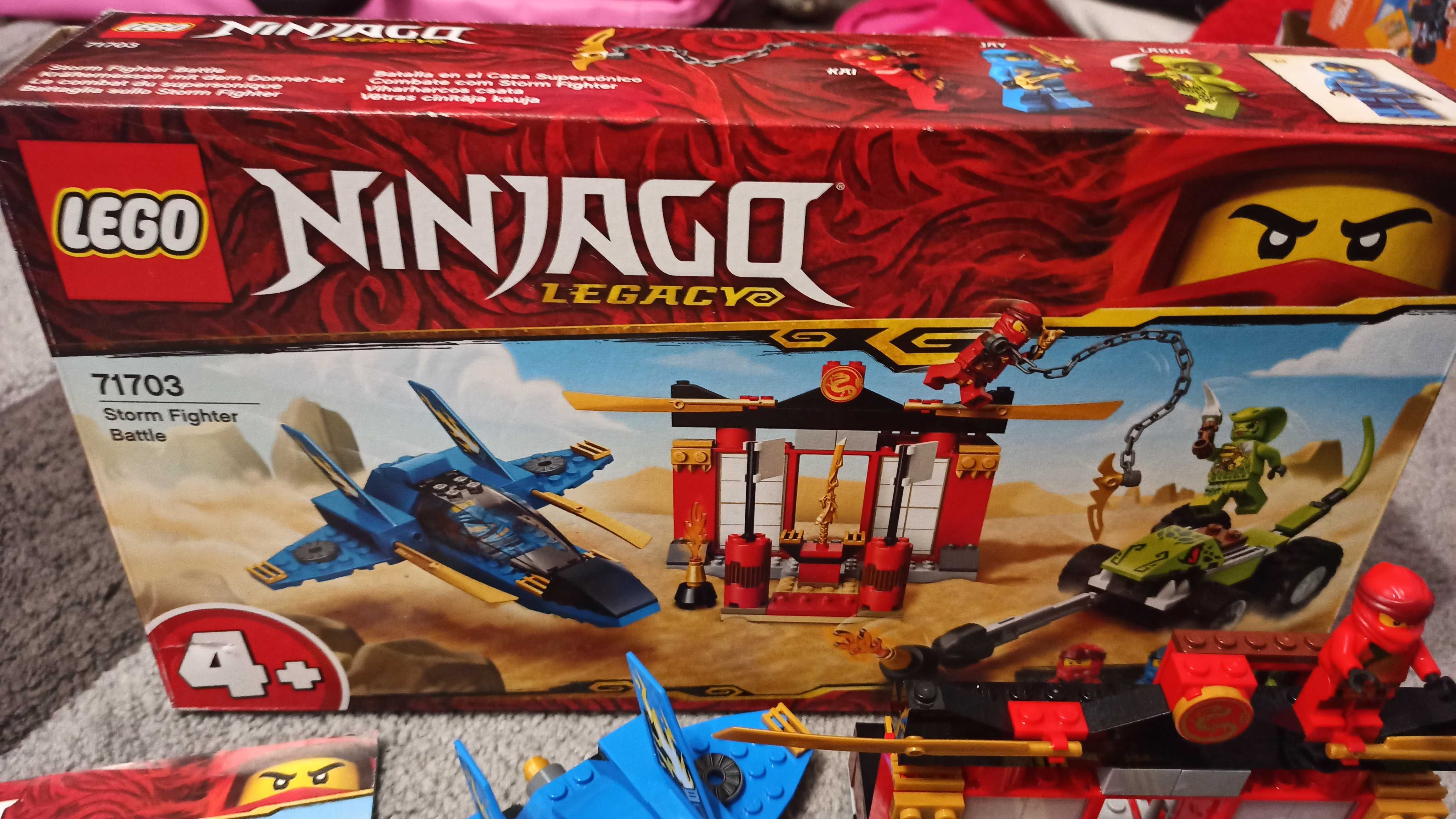 LEGO Ninjago 71703 Bitwa burzowego myśliwca karton gazetki jak nowe