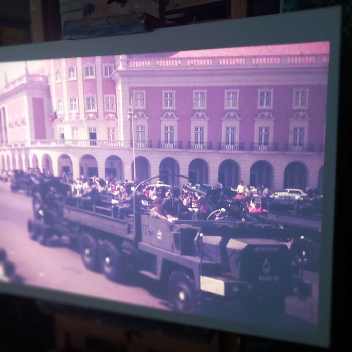 Conjunto de vários slides década 50/60