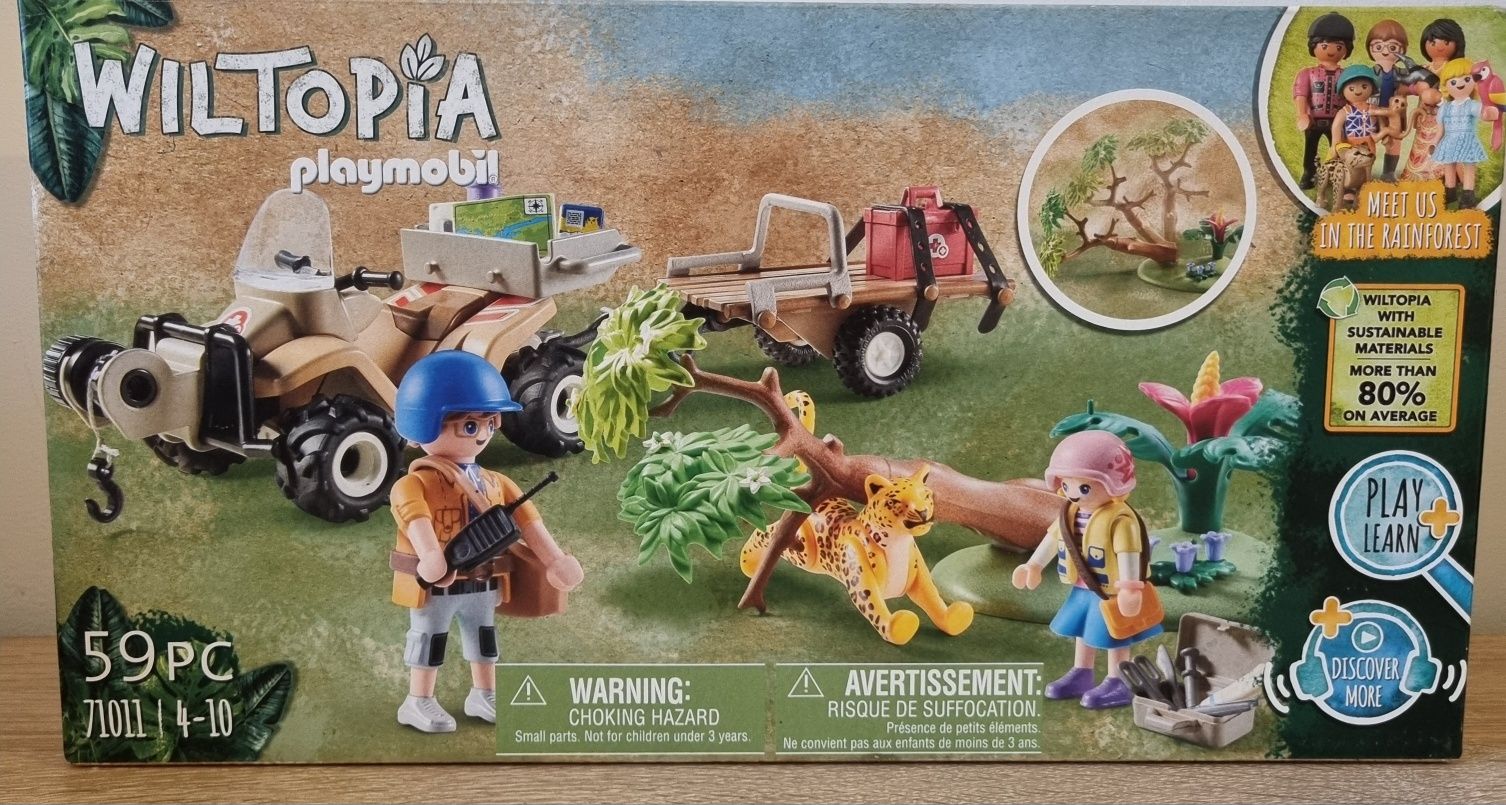 Playmobil  wiltopia quad wiek 4-10 lat NOWE