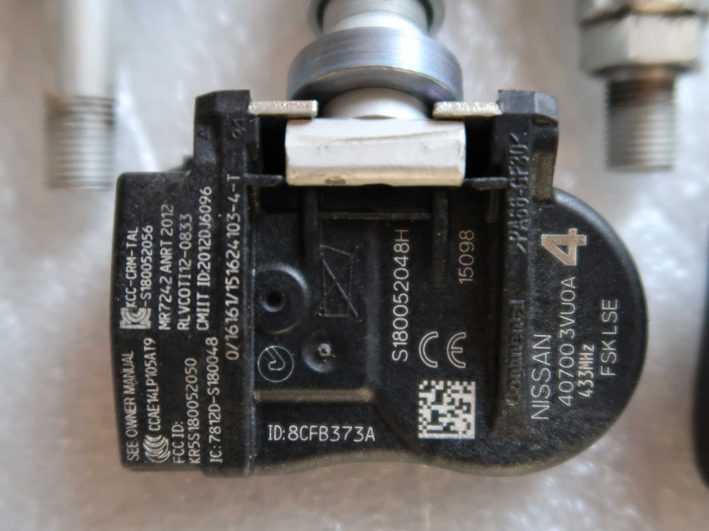 Czujnik ciśnienia powietrza w oponie TPMS Nissan