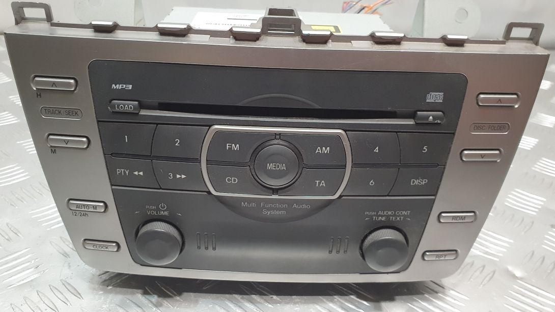 Mazda 6 gh ii 2006- 2012 радио cd mp3 GS1D669R0A разборка