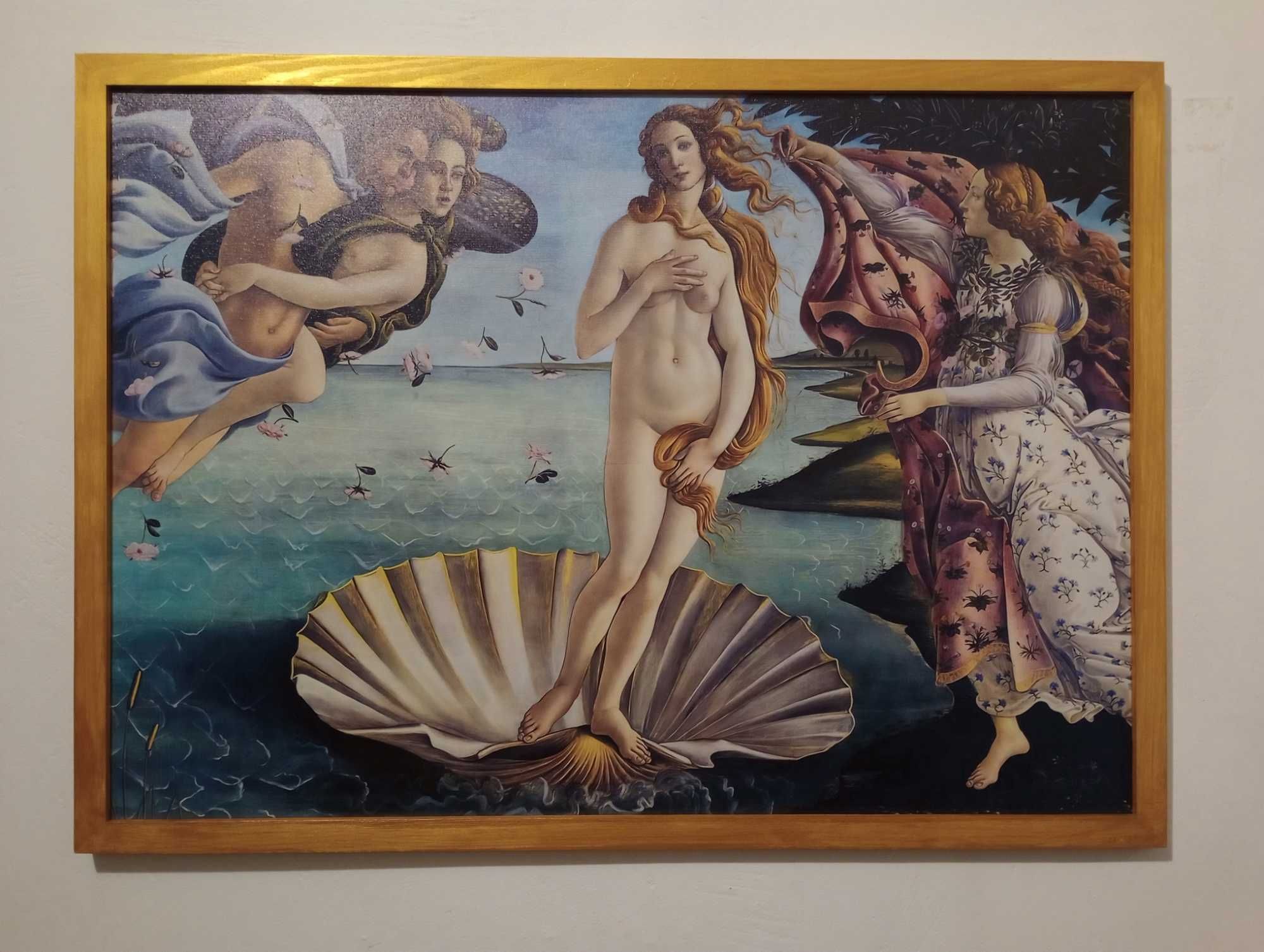 Obraz na płótnie -Narodziny Wenus, Sandro Botticelli, 50x70cm