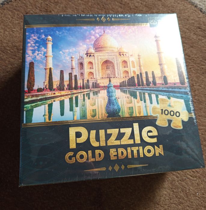 Puzzle Gold Edition, 1000 sztuk nowe, Taj Mahal