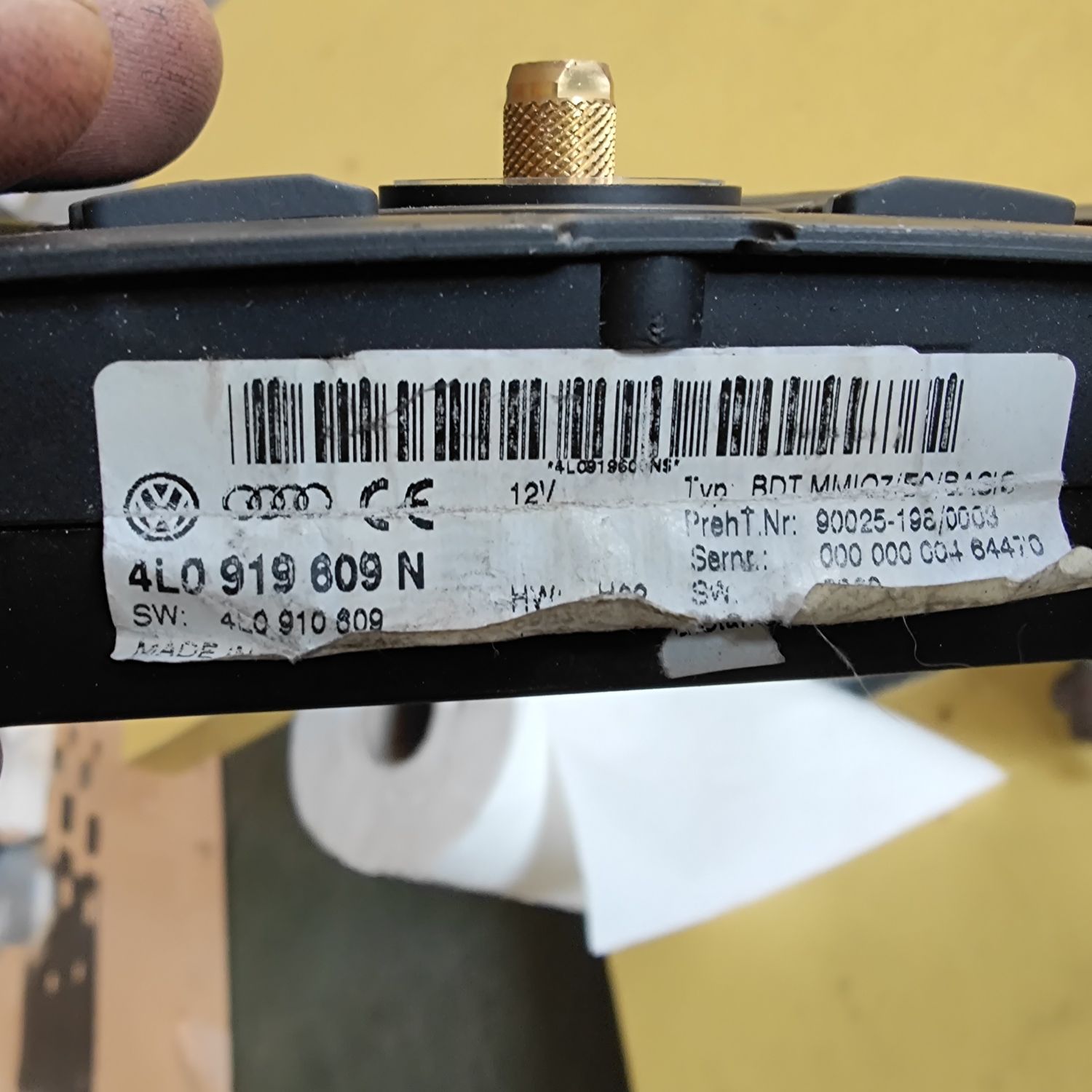 Audi Q7 panel sterowania MMI  4L0919.609N