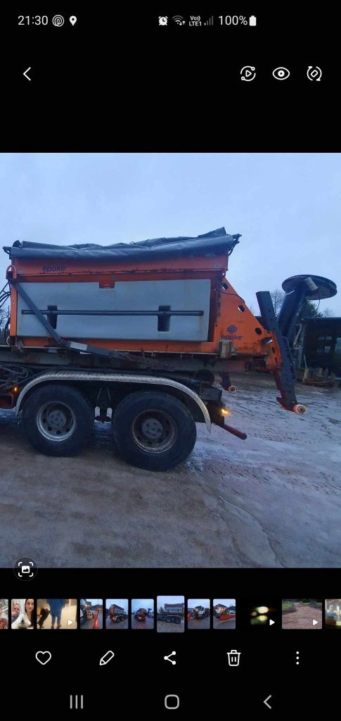 Mercedes Actros hakowiec
