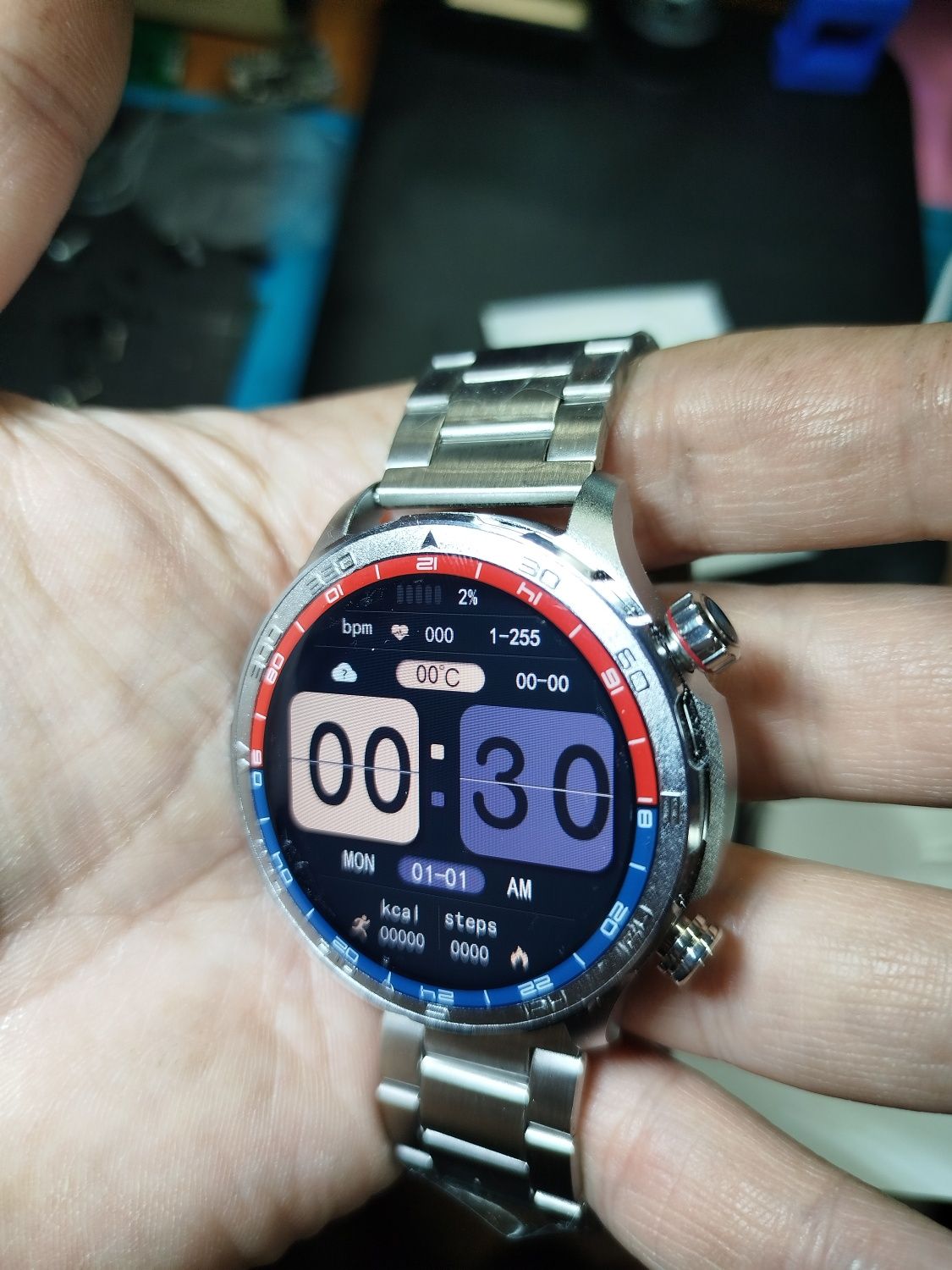 Смарт часы NFC. GPS. Super Amoled. Compass