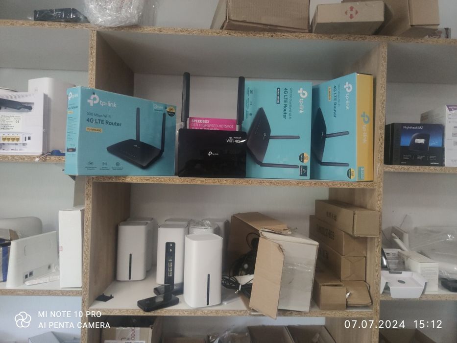 4G LTE wi-fi роутер TP-LINK M7450 300 mb cat6 lte подарок безл