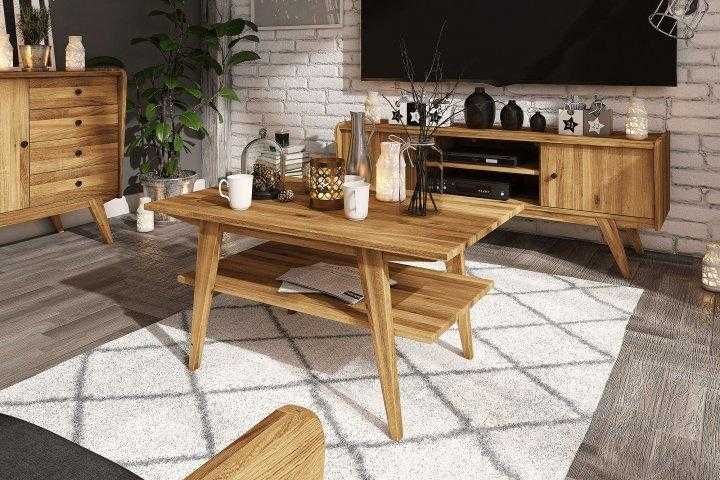 Stolik z drewna litego marki TheBEDS 60x110 cm