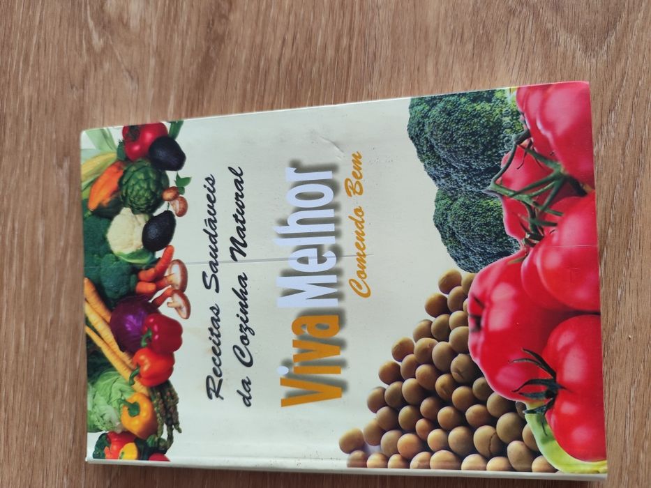Livro Receitas saudáveis viva melhor