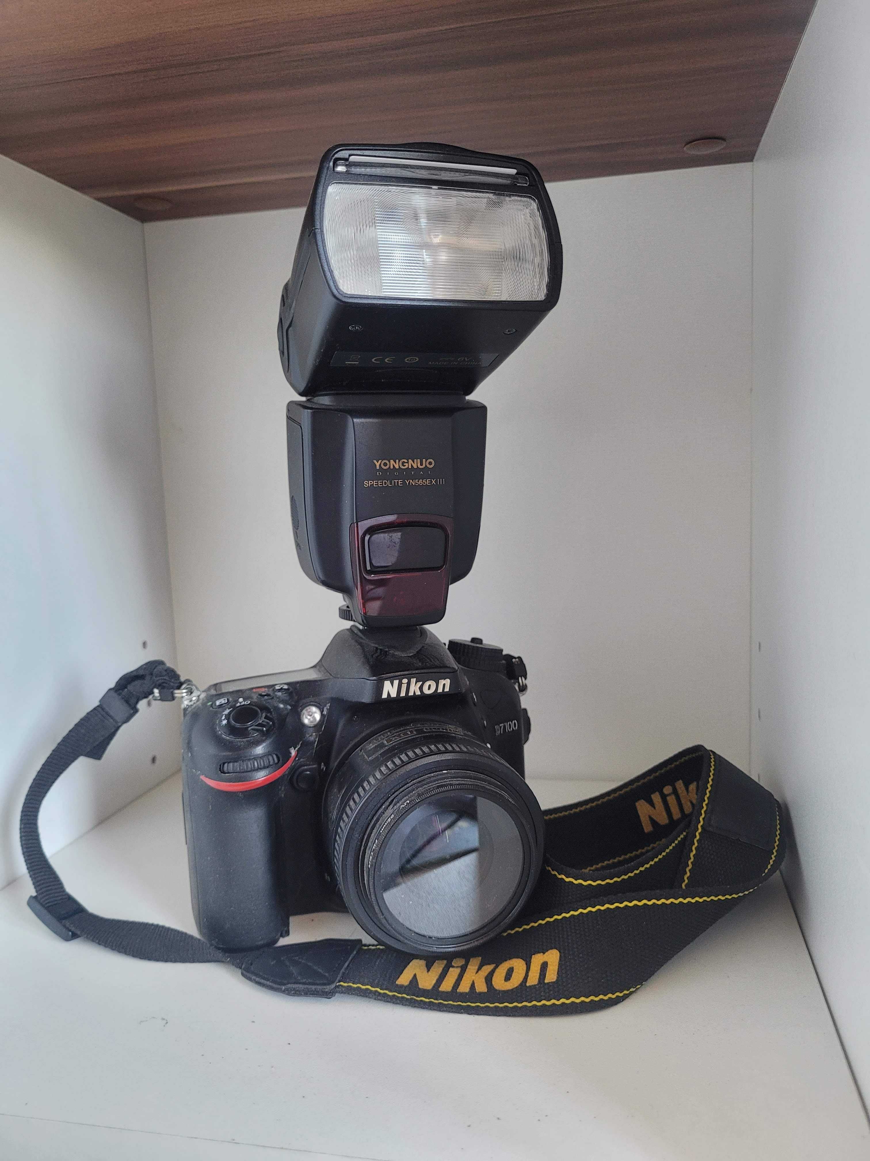 Nikon D7100 + Obiektyw Nikkor 35mm 1.8 + Lampa Yongnuo 565EXIII 211k