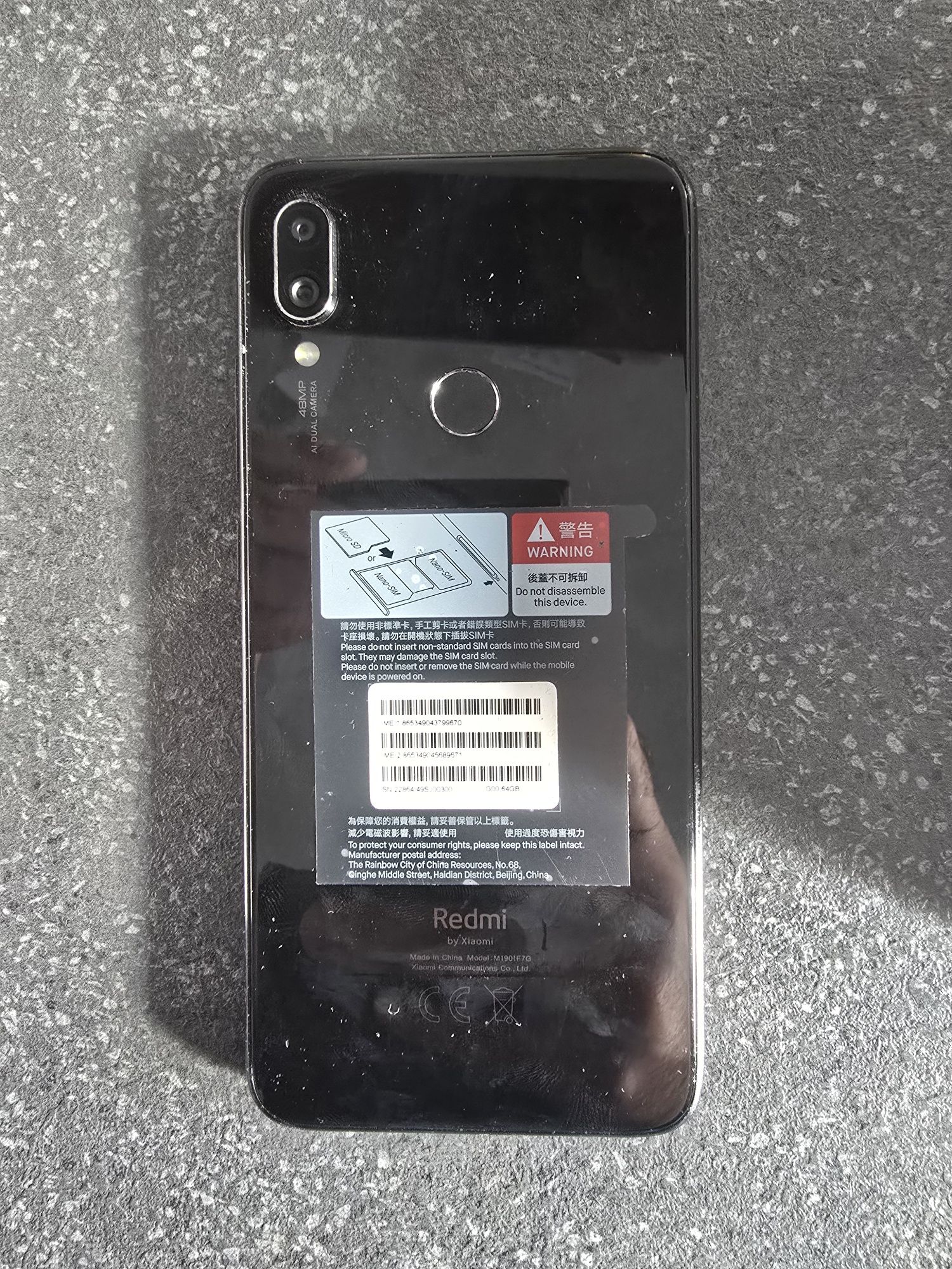 Xiaomi Redmi Note 7 Czarny