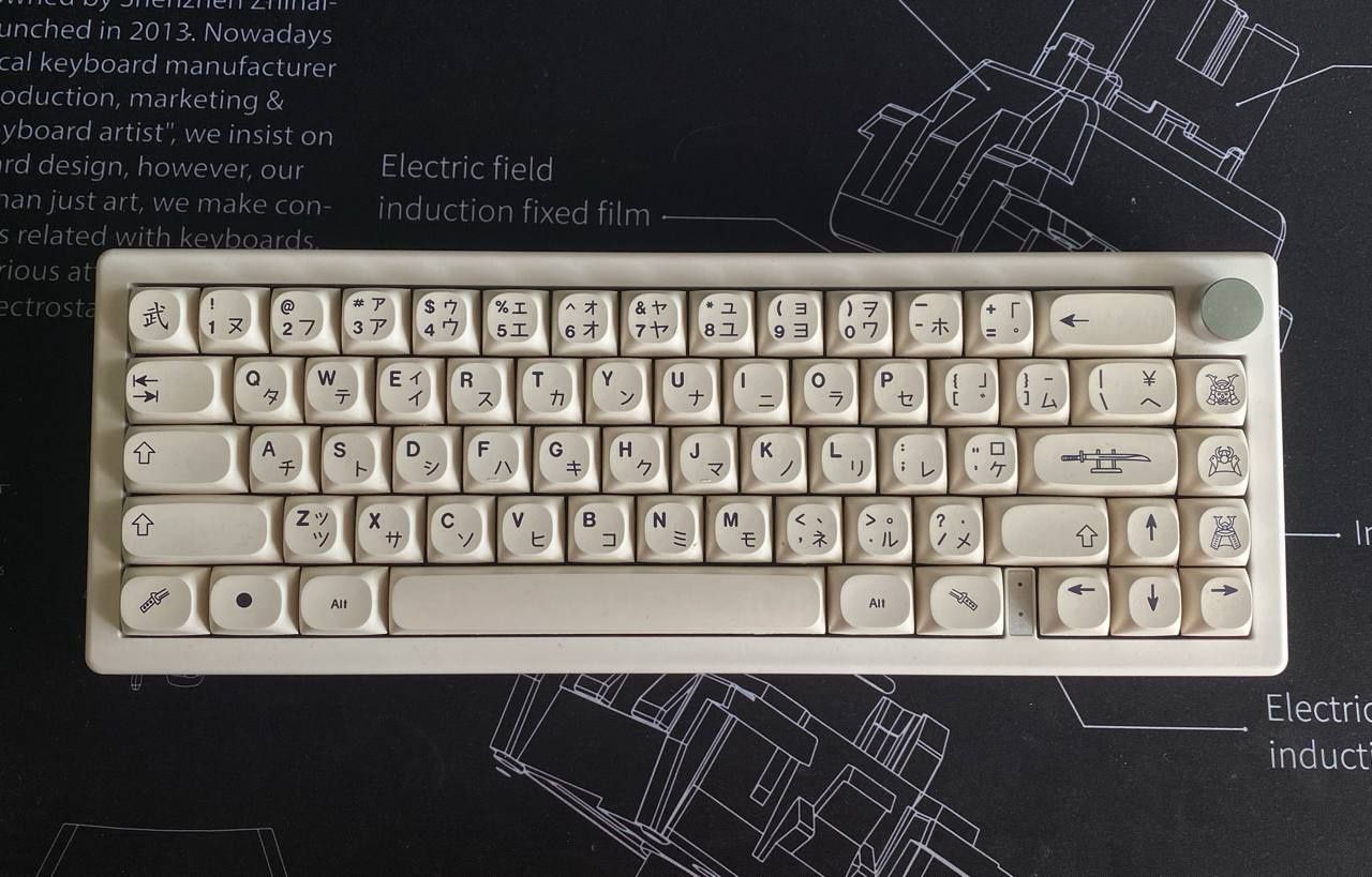 Кастомна клавіатура Zuoya GMK67