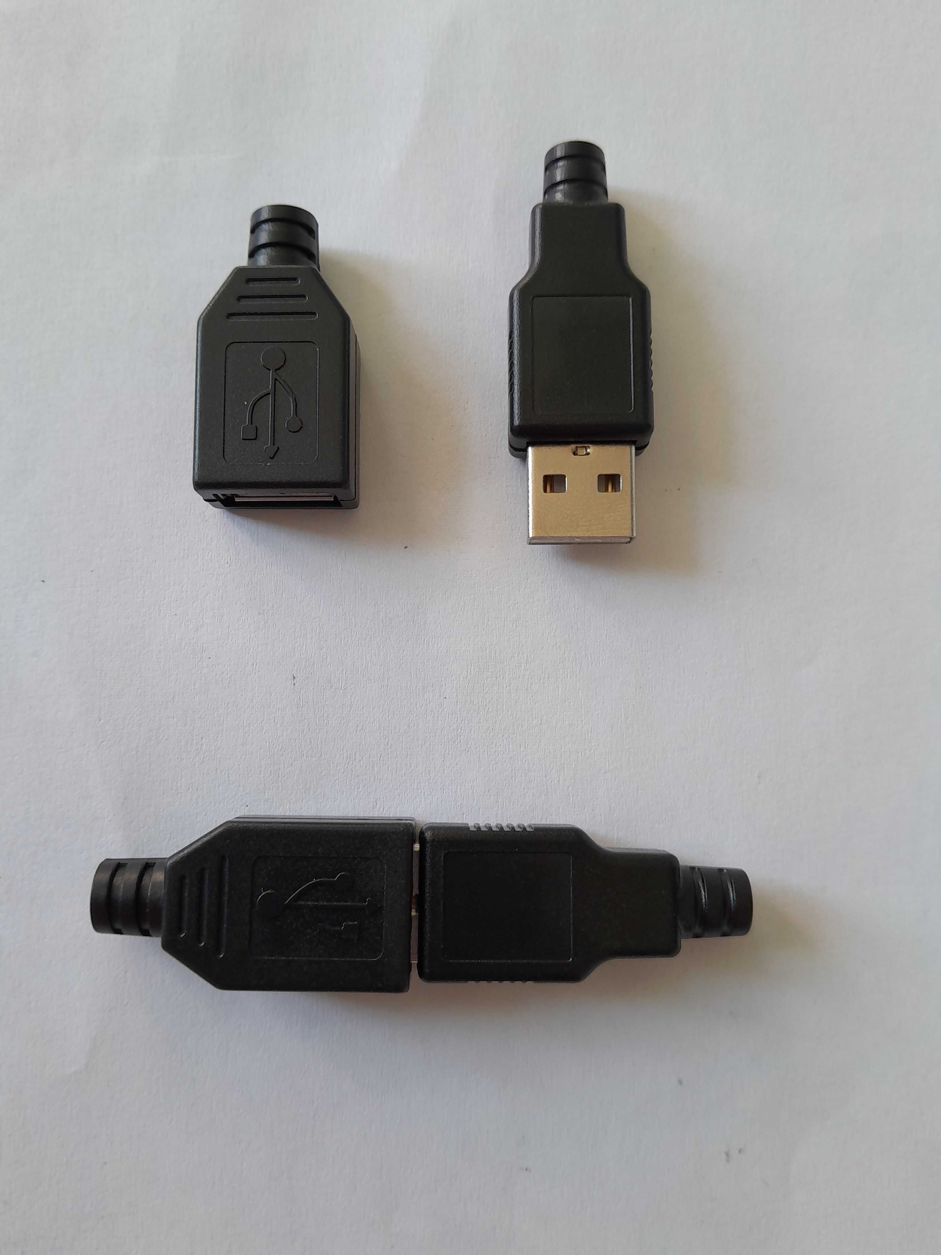 Продам  штекер наушников, USB штекера и гнёзда к ним.