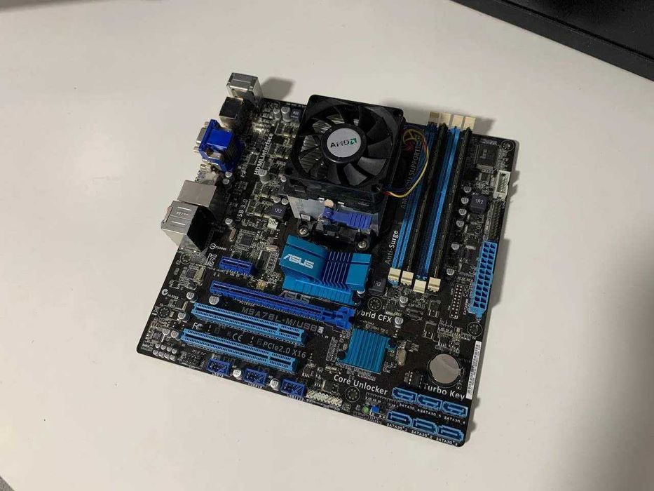 Комплект AM3 AMD FX 8300,ASUS m5a78l-m,16gb ddr3