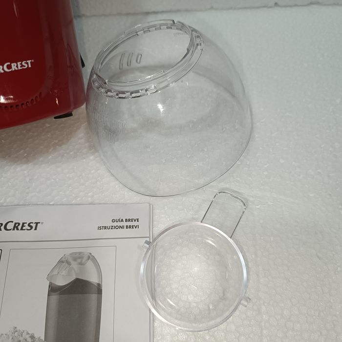 Máquina de Fazer Pipocas SilverCrest  SPCM 1200 C1 1200W na Caixa