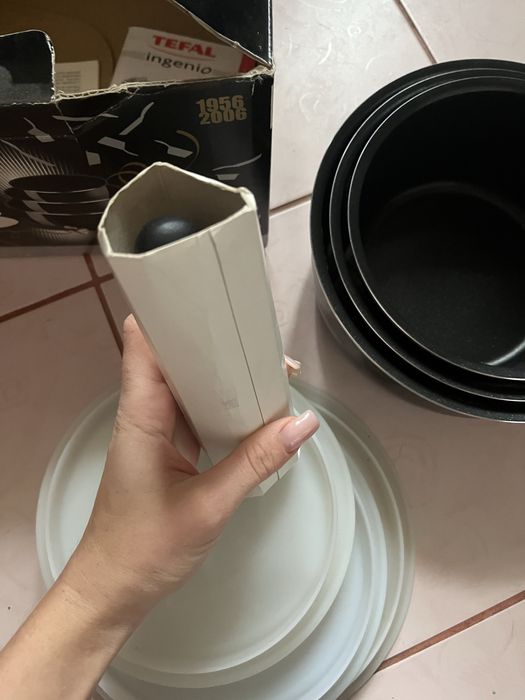 Новий набір кастрюль Tefal (made in France)