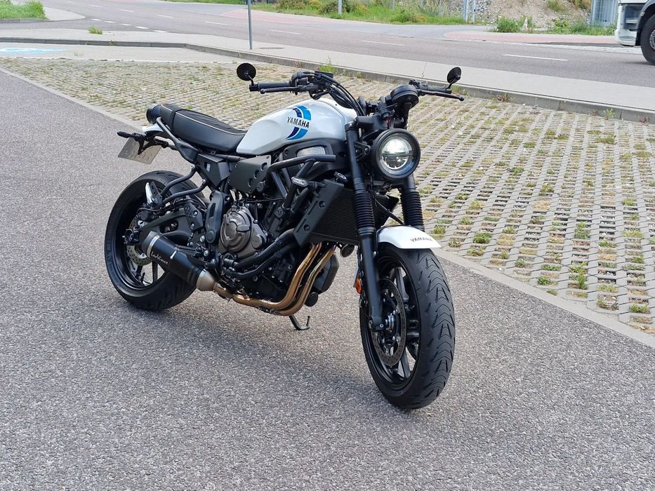 Yamaha XSR 700 -wydech LV One EVO BLACK EDITION, gmole SW-MOTECH -pełna historia!