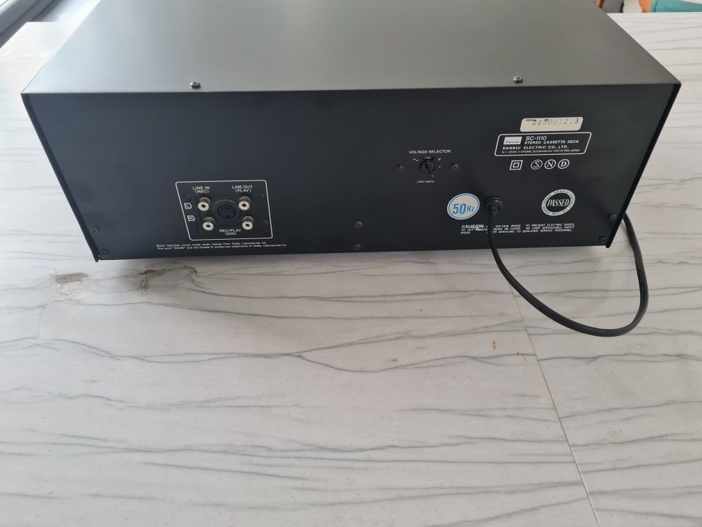 Magnetofon kasetowy Sansui SC 1110