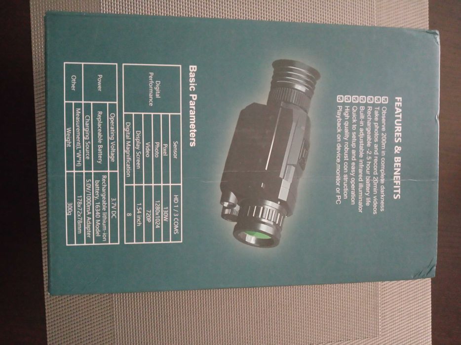 Монокуляр нічного бачення NIGHT VISION NV0535 цифровий охота