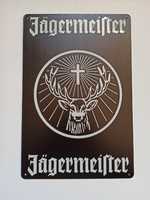 Nowy metalowy szyld Jagermeister bar loft vintage ozdoba oldskul club