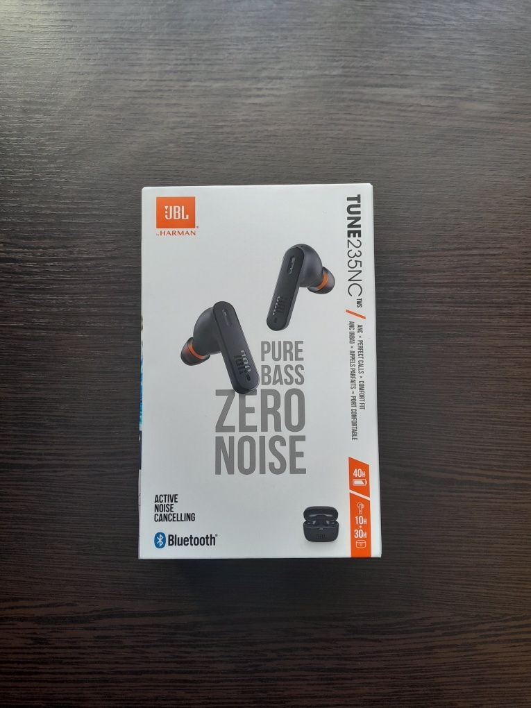 Навушники TWS JBL Tune 235NC Black