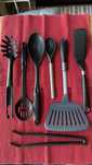 Conjunto de utensílios de cozinha