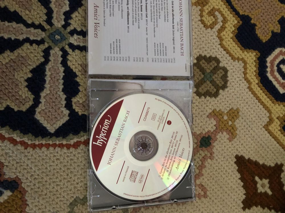 Bach cantatas amici voices