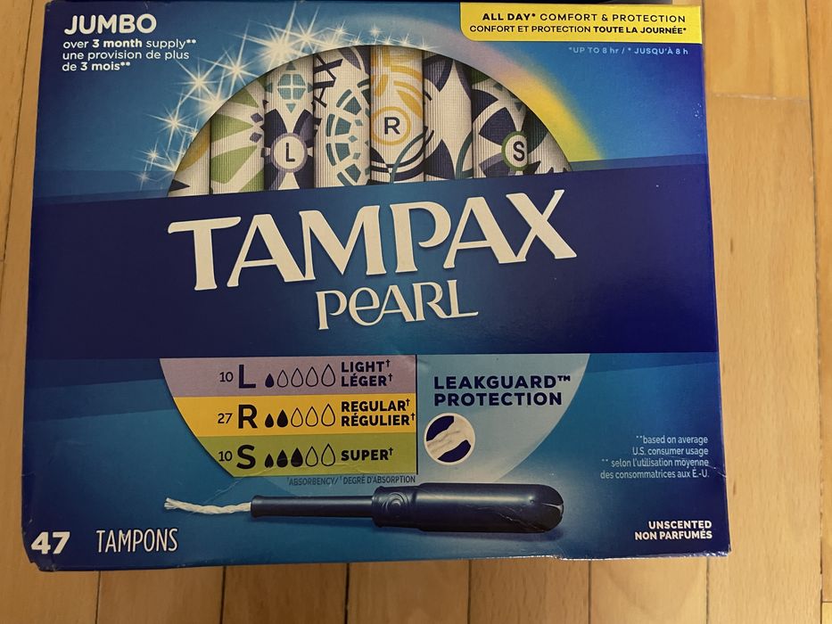 Тампони потрійна упаковка легкі/звичайні/супер.