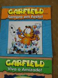2 livros da coleção do  Garfield
