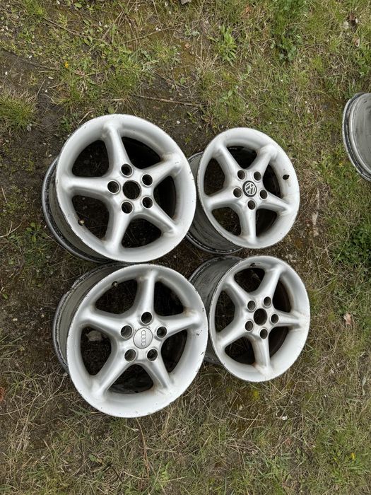 Alufelgi audi a4 b5 vw passat 5x112 15” 7.5j et 42.5 made in germany
