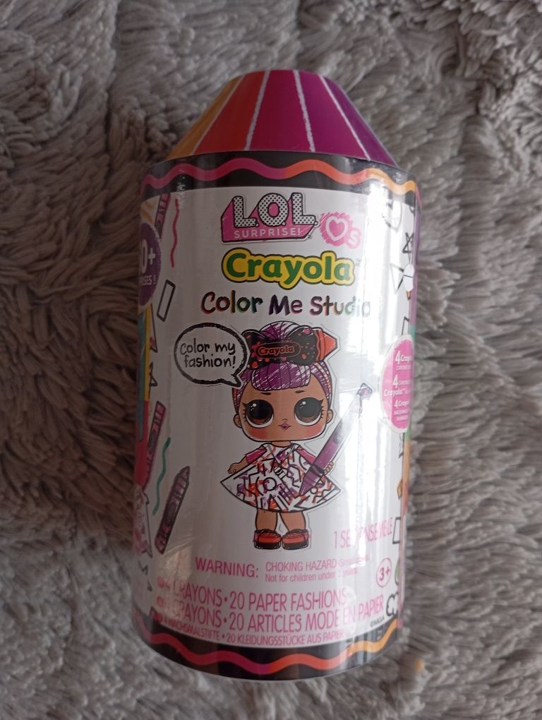 Lalka Lol surprise do malowania Crayola