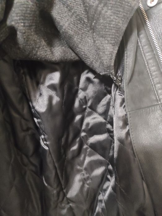 Куртка зимова шкіряна