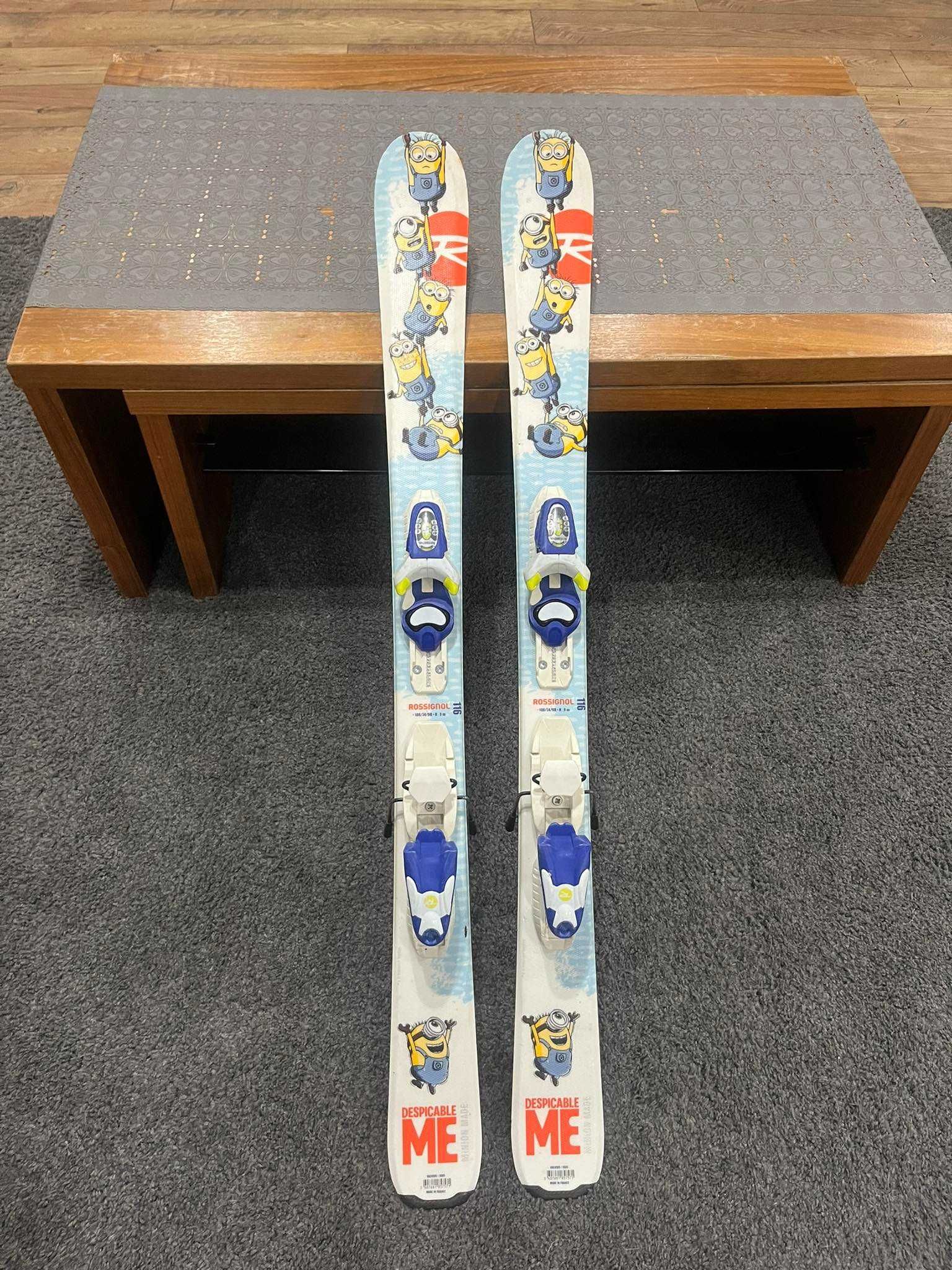 Narty Rossignol Minionki  116cm