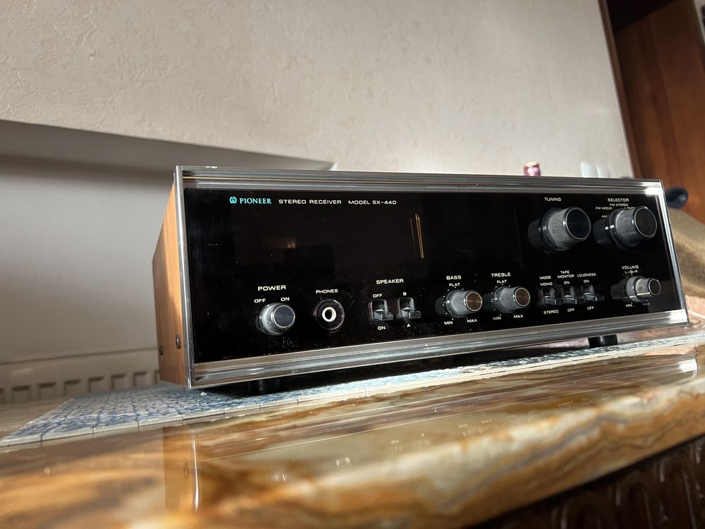 Р-в. Вінтажний ресивер Pioneer SX-440