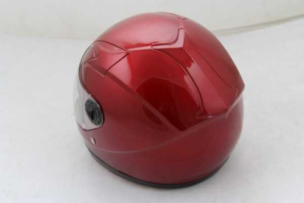 kask dziecięcy czerwony dla dzieci na motor rower skuter na quada tani