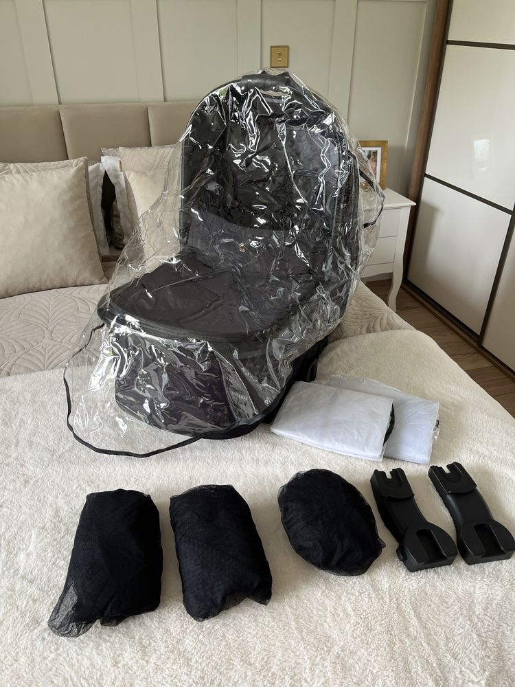 Cavoe Avec Meteorite wózek rok po roku, 2x spacerówka, 1x gondola, dod