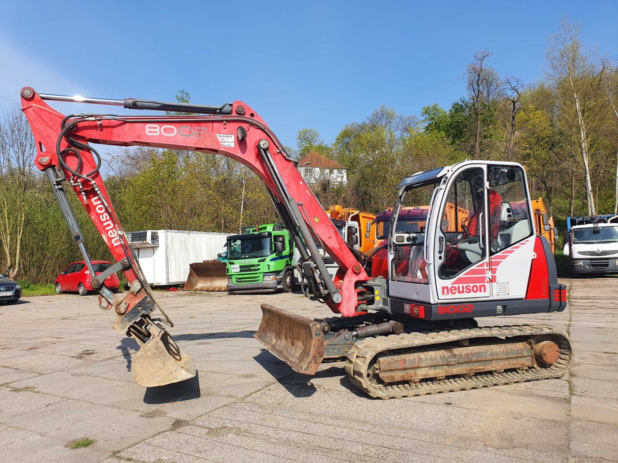 Koparka Wacker Neuson  8002RD 8ton